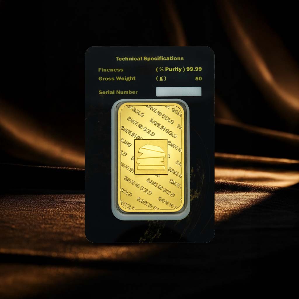 50 Grams Gold Bar (Save in Gold)